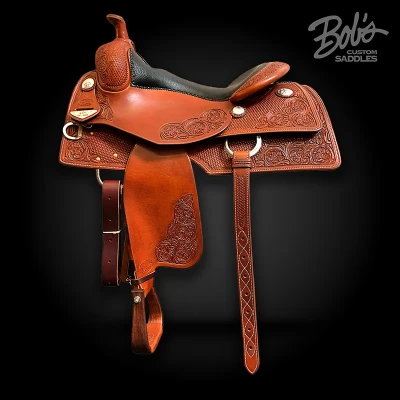 Bob Avila Cowhorse Saddle 